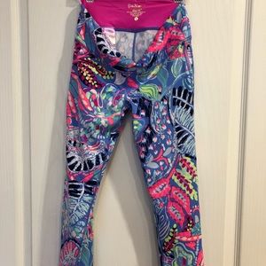 Lilly Pulitzer UPF 50+ Luxletic  crop  leggings